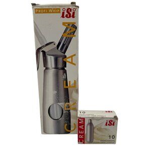 ISI Cream Profi Whip Stainless Steel Whipped Cream Dispenser